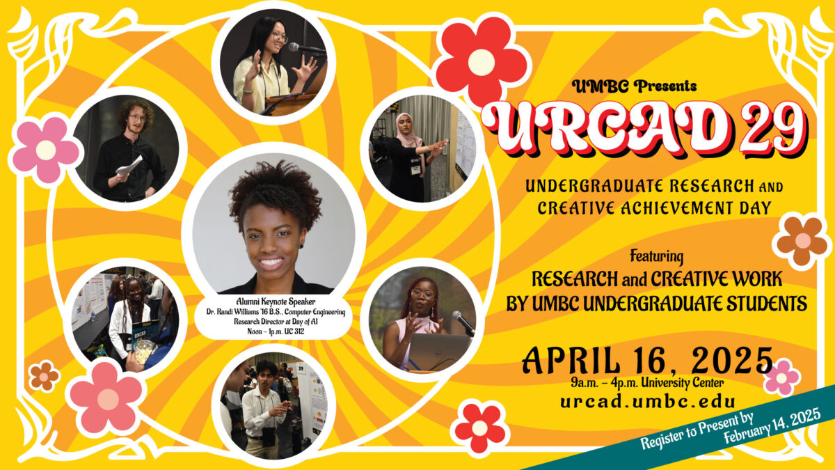 A colorful flyer for URCAD 2029.